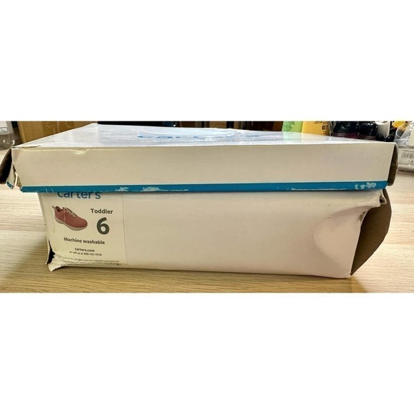 Carters Child Rushy Pink Sneakers Size 6 - Picture 7 of 7